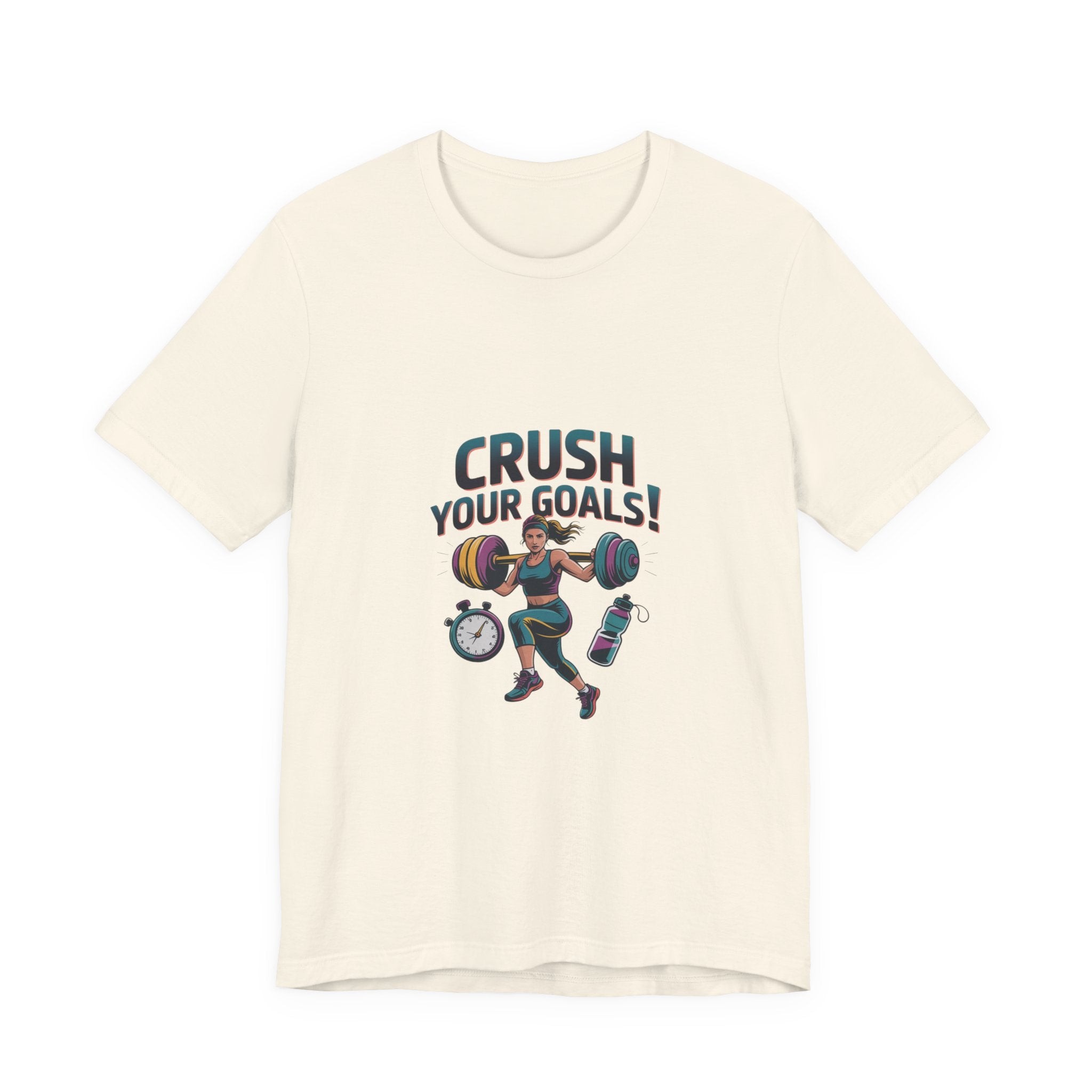 Crush Your Goals T-Shirt | New Year Workout Shirt, Gym Motivation