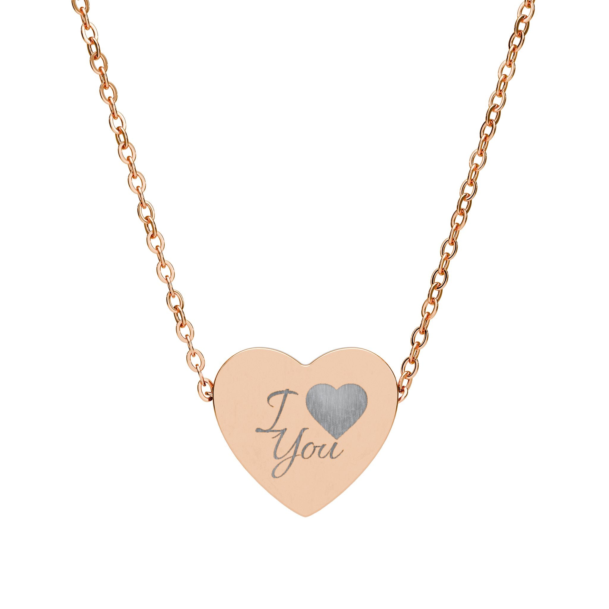 Heart Necklace (Engraving)