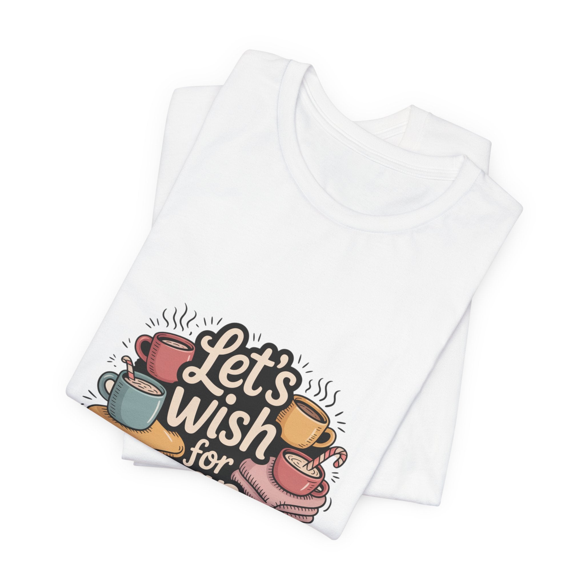 Let’s Wish for Nap Time T-Shirt | festive burnout, social battery low