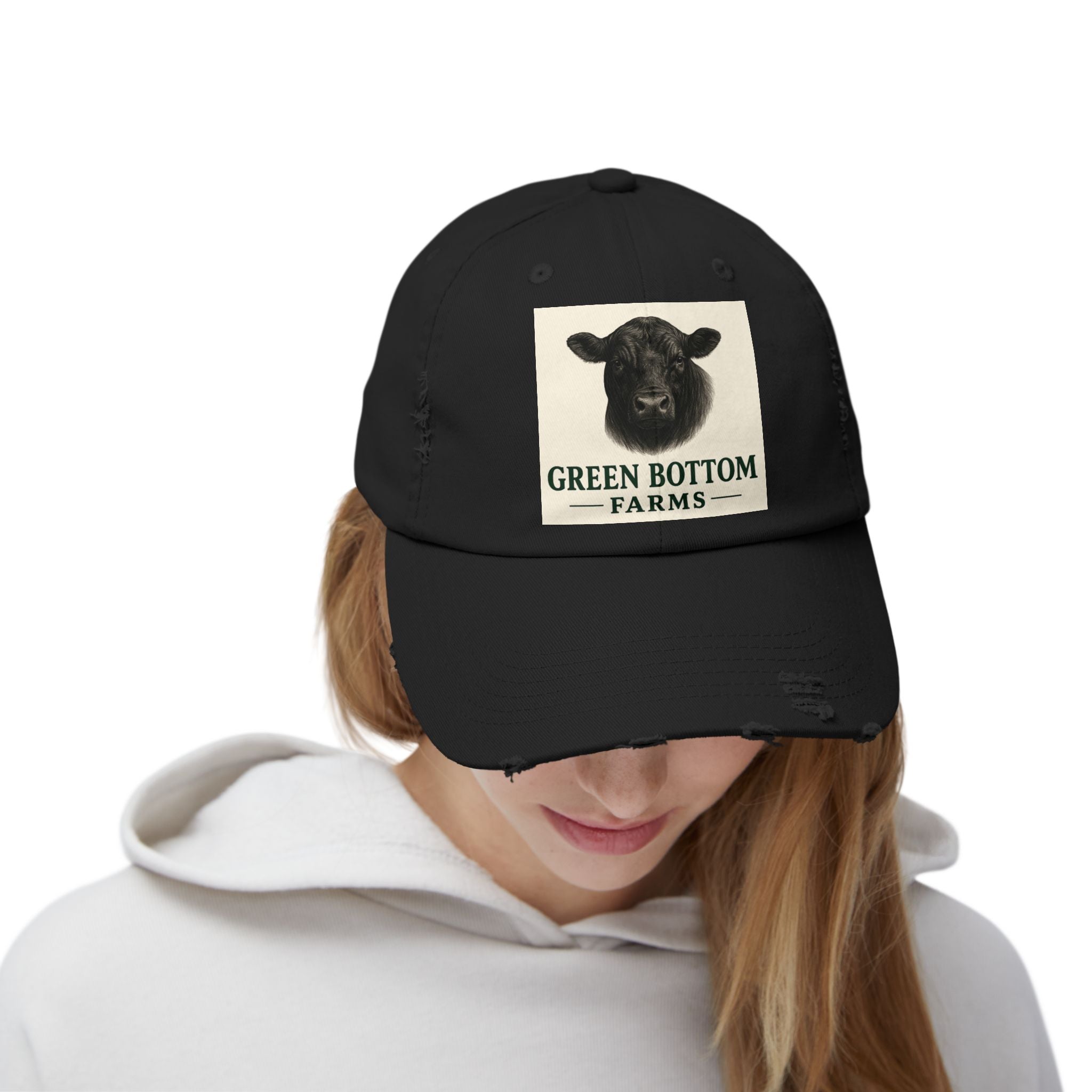 Unisex Distressed Cap