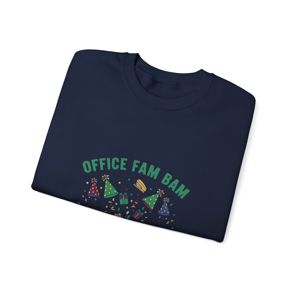 Office Fam Ram Crewneck Sweatshirt | Secret Santa, Office Party Humor