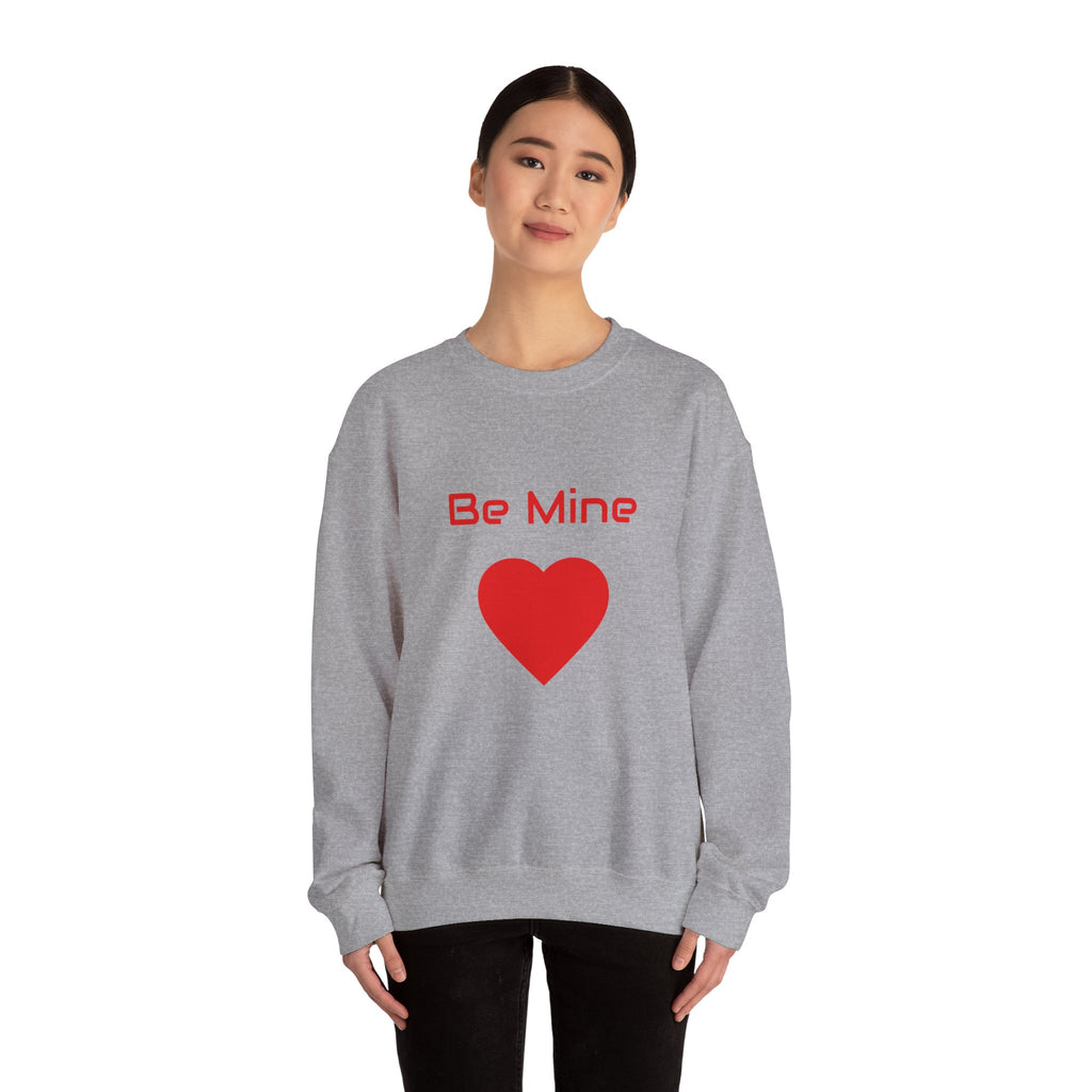 Be Mine Heart Crewneck Sweatshirt