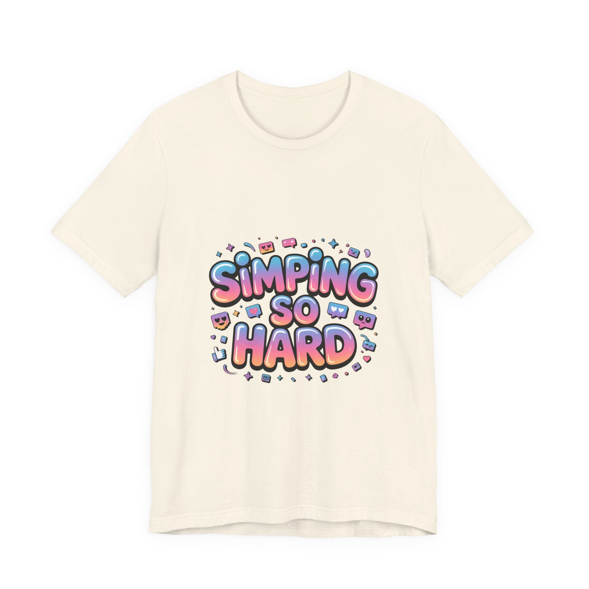 Simping So Hard Tee | slang tee, internet lingo shirt
