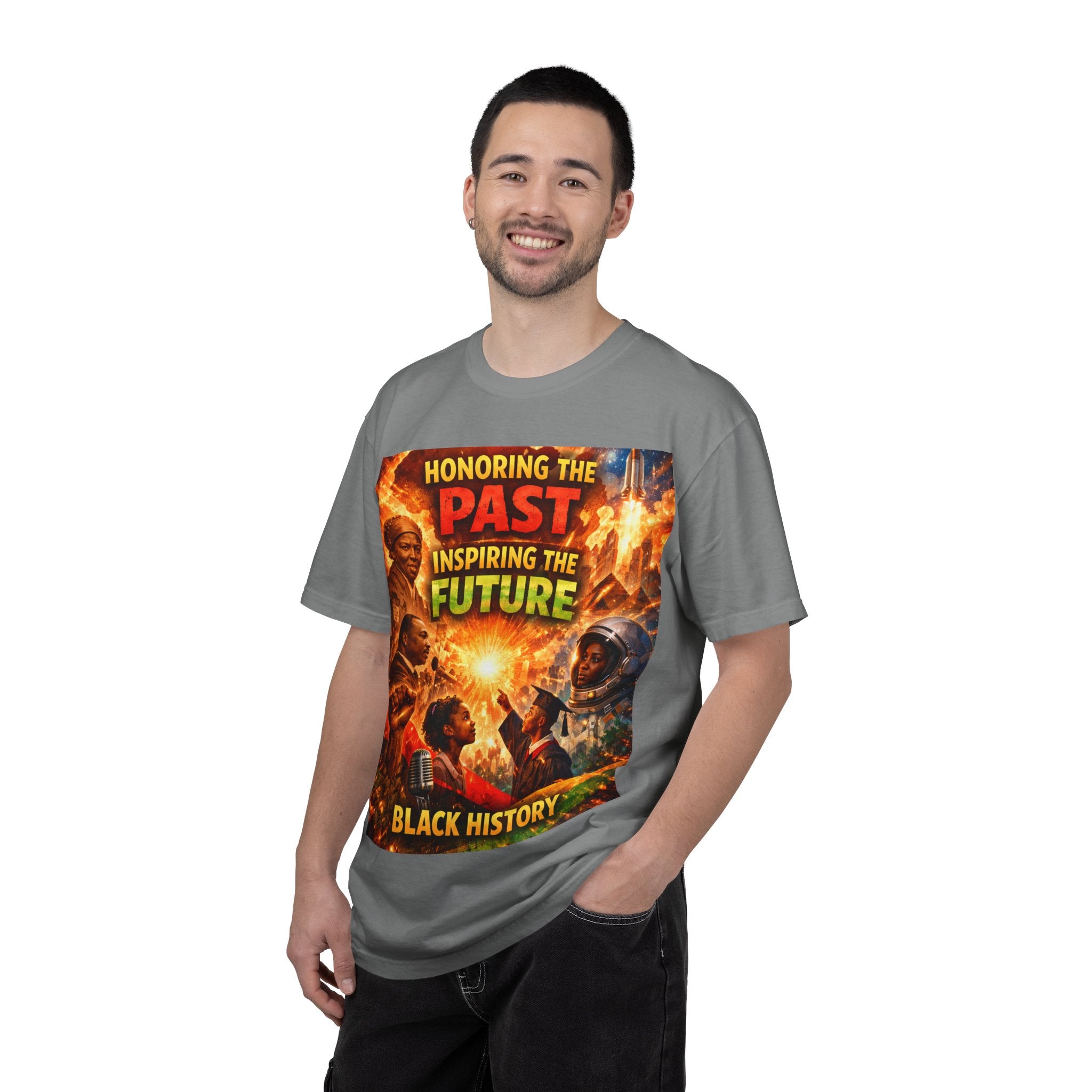 Black History Tribute T-Shirt — "Honoring the Past, Inspiring the Future"