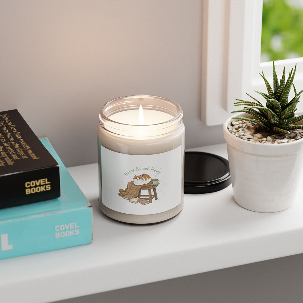Home Sweet Homebody Candle, Soy Jar | Introvert Winter, Cozy Reading