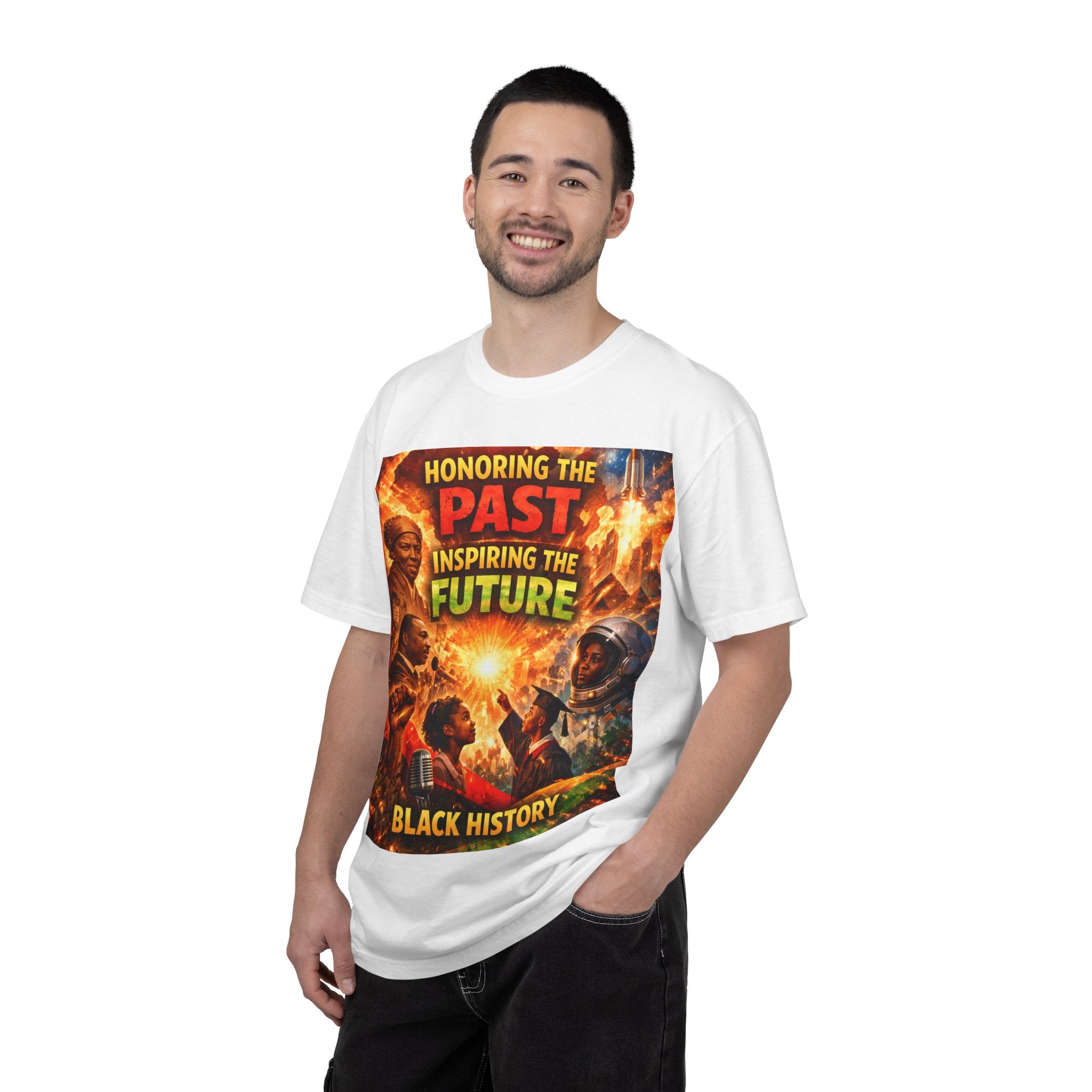 Black History Tribute T-Shirt — "Honoring the Past, Inspiring the Future"