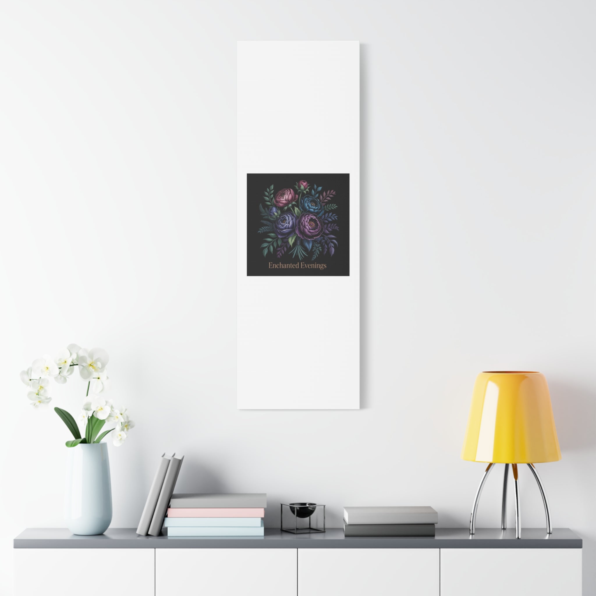 Moody Rose Bouquet Canvas | Matte Stretched Wall Art