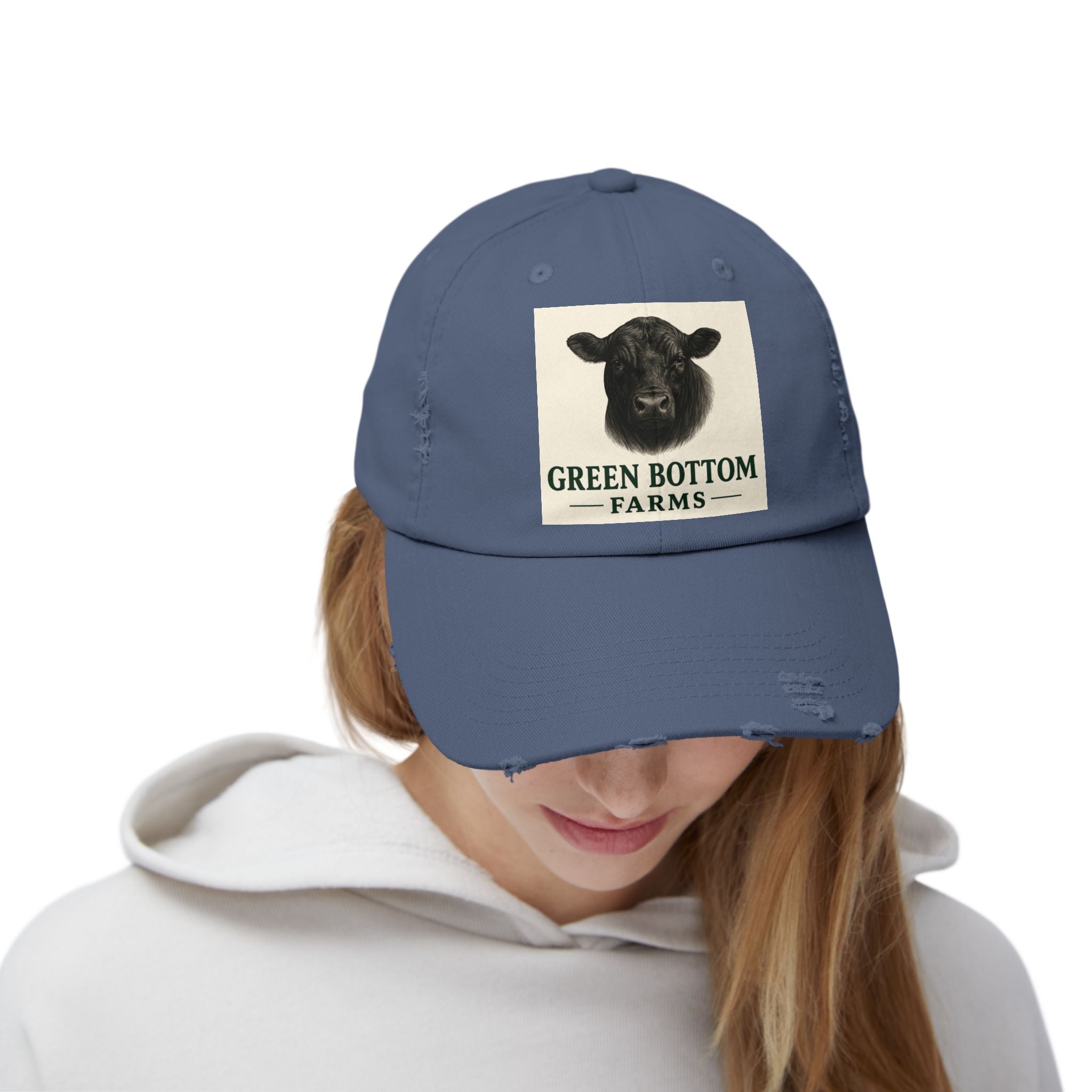 Unisex Distressed Cap