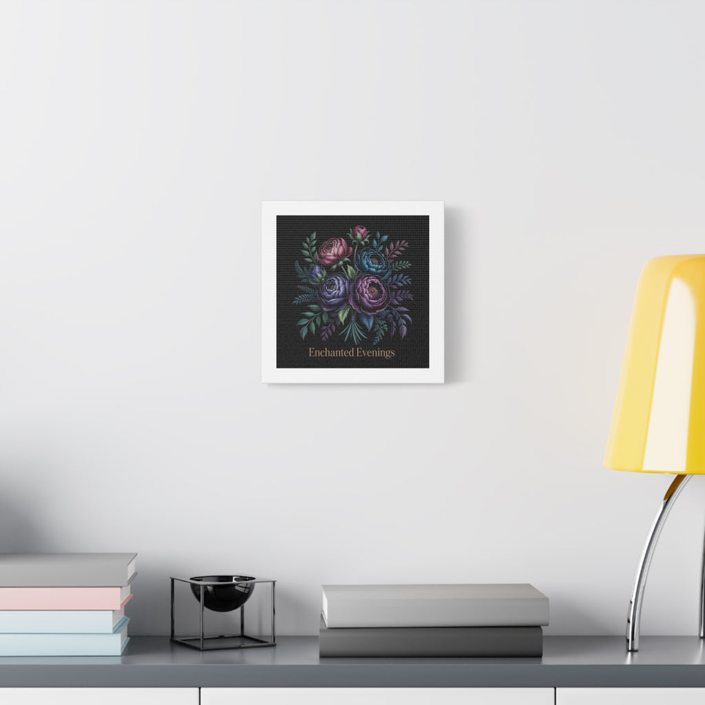 Moody Rose Bouquet Canvas | Matte Stretched Wall Art
