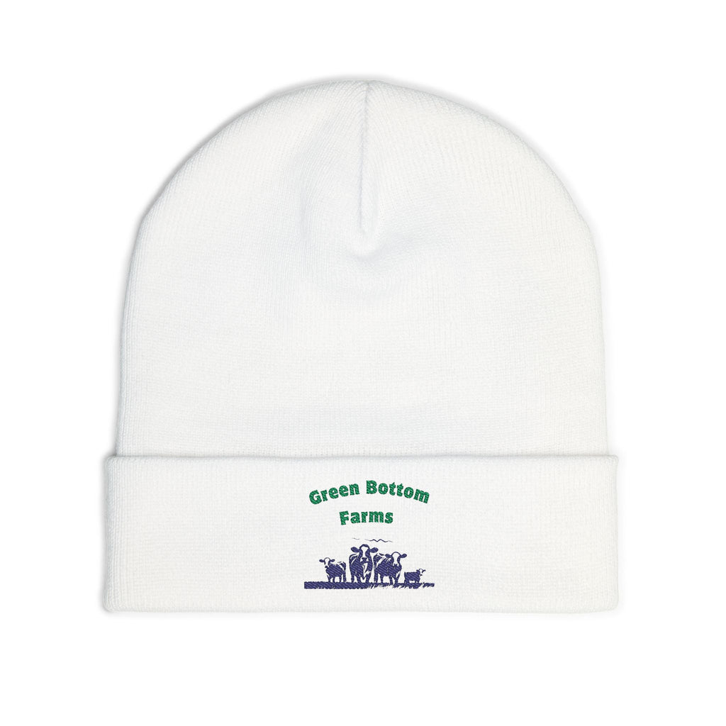 Custom Embroidered Knit Beanie, Cozy Winter Accessory, Perfect Gift, Farmhouse Style, Unisex Cap, Handmade Hat