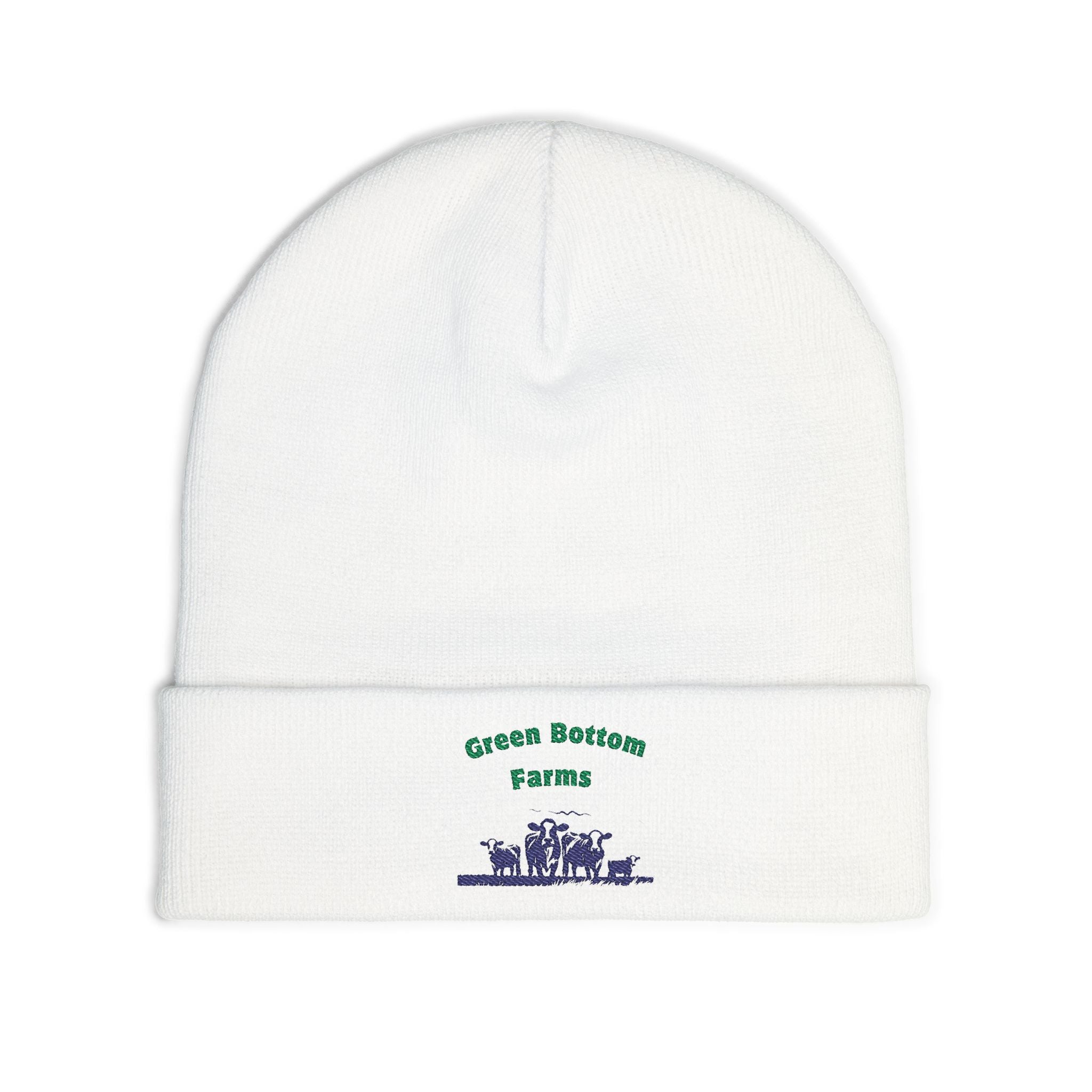 Custom Embroidered Knit Beanie, Cozy Winter Accessory, Perfect Gift, Farmhouse Style, Unisex Cap, Handmade Hat