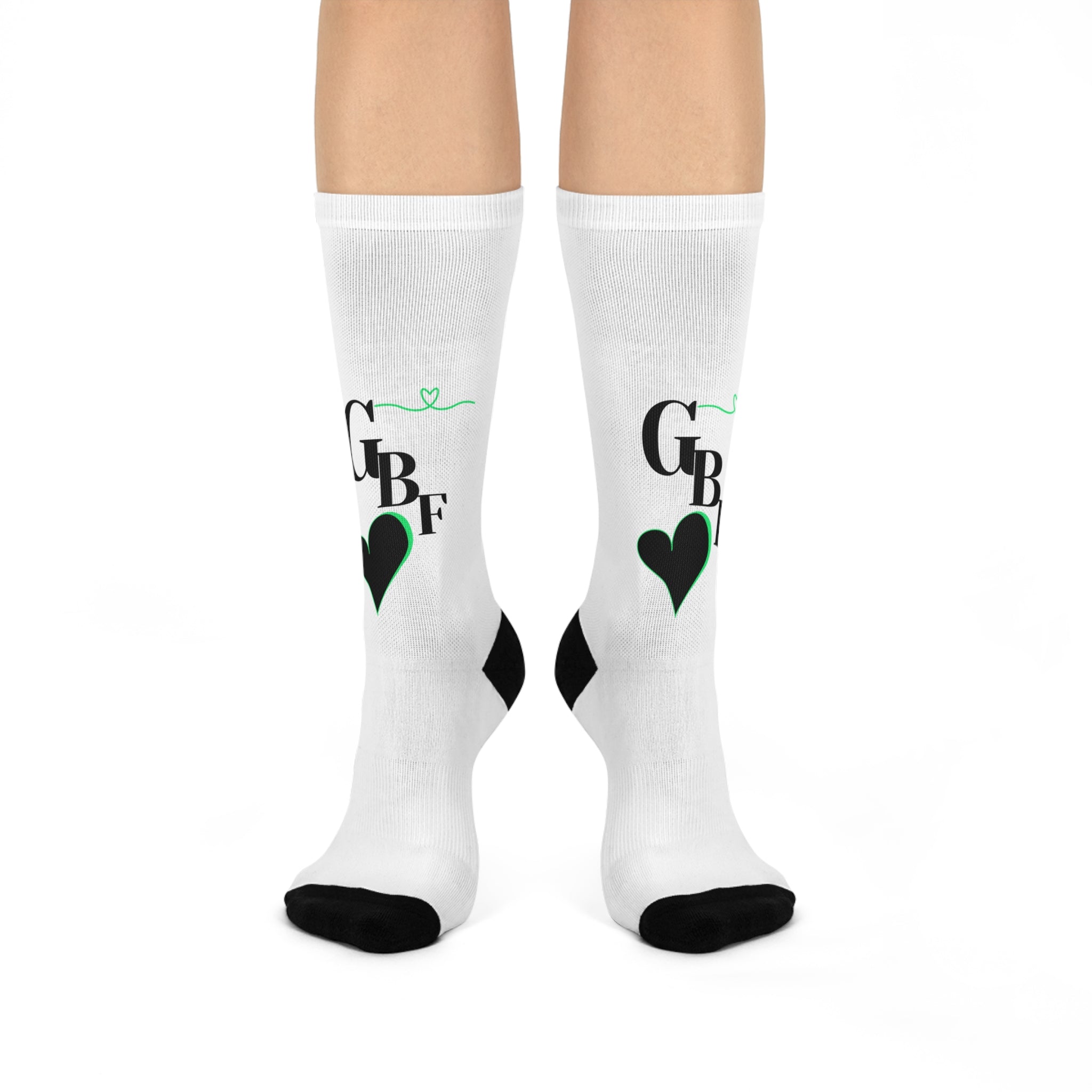 Heartfelt Best Friend Crew Socks | Cozy Gift for BFF, Perfect for Birthdays, Friendship Celebrations, Valentine's Day, or Just Because