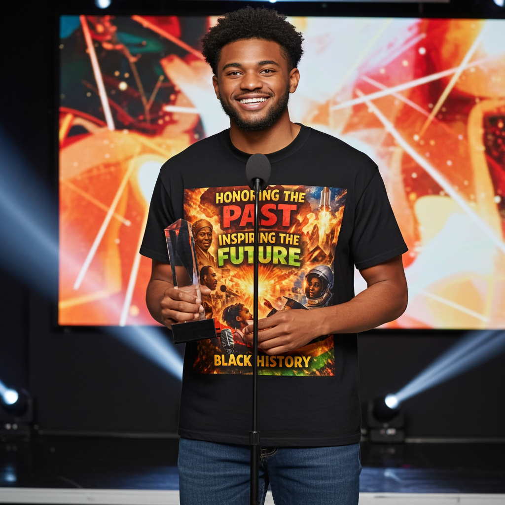 Black History Tribute T-Shirt — "Honoring the Past, Inspiring the Future"